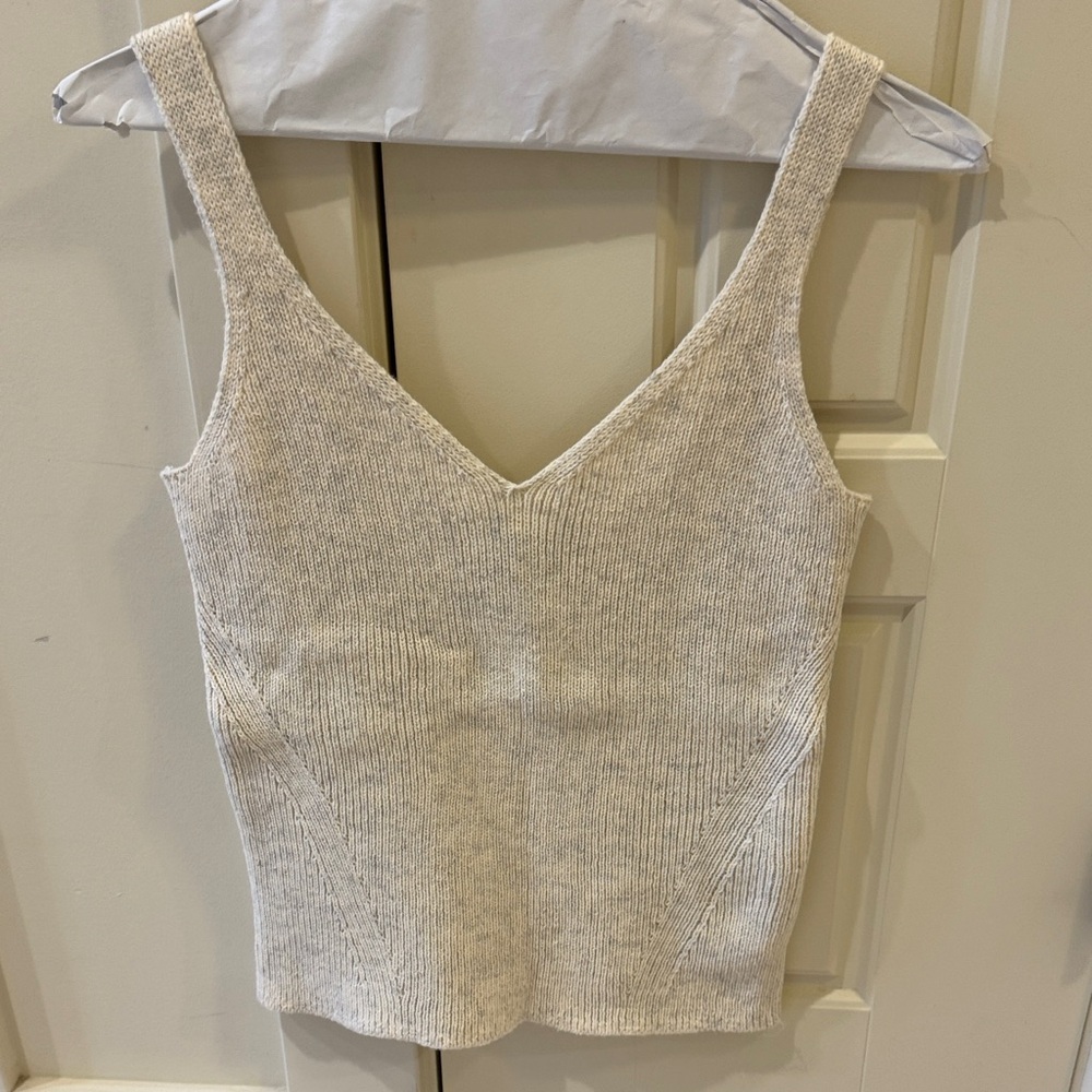 Old Navy‎ Elegant Cream Knit Tank Top